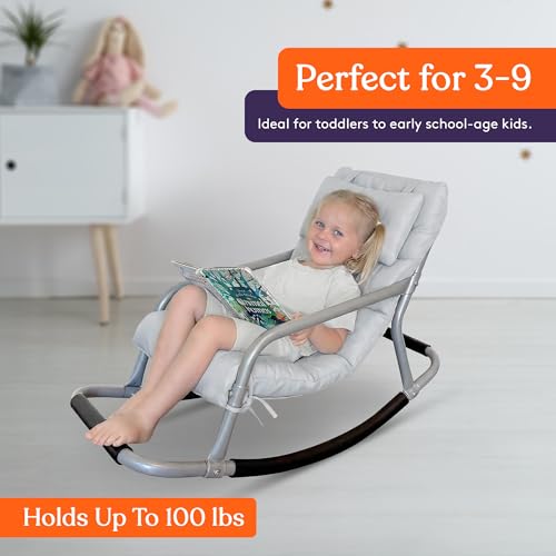 Kids Sensory Rocking Chair - Therapeutic Floor Chair for Balance