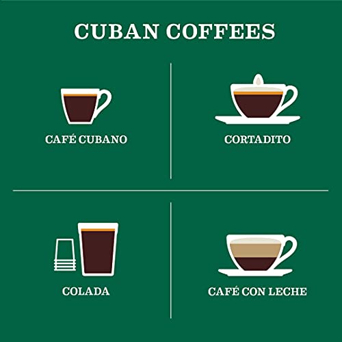 Cafe La Llave Espresso Pods: 40 Recyclable Aluminum Pods, Intensity 11 Dark Roast Latin-Style Coffee, Compatible with Nespresso Original Line Machines - Bold, Rich Flavor