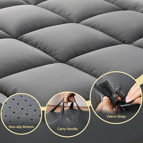 Foldable Japanese Floor Mattress - Twin Size Memory Foam Futon for Guests