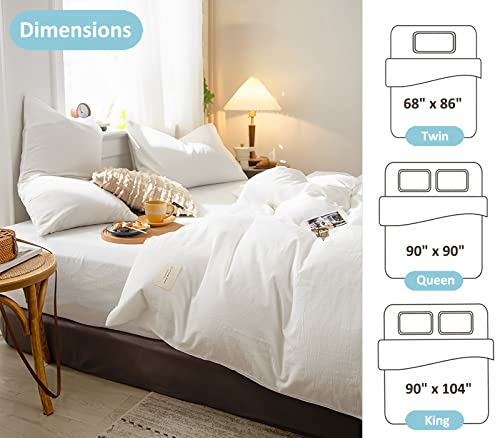 Waterproof Duvet Protector Cover - Breathable & Washable King Size