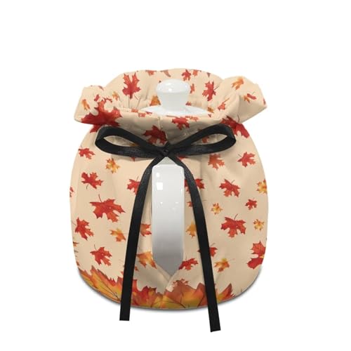 Black Cat Pumpkin Tea Cozy - Insulated Teapot Warmer Cover