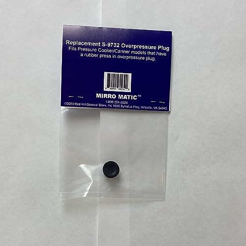 Overpressure Plug for Pressure Cookers and Canners (S-9732)