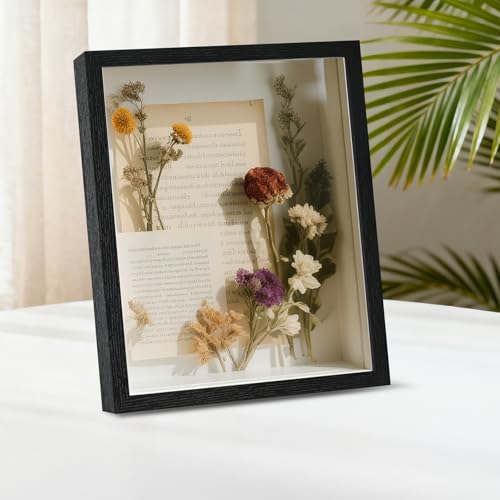 8x10 Shadow Box Frame for Keepsakes and Photos, 1.2 Inch Deep Display Case