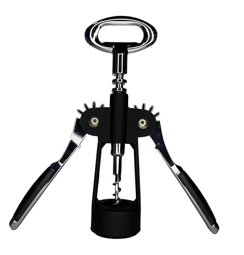 Wine Chic Heavy Duty Winged Corkscrew with Gift Box - Easy Wine & Bottle Opener