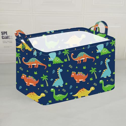 Rectangular Nursery Storage Basket - Foldable Toy Bin & Laundry Hamper
