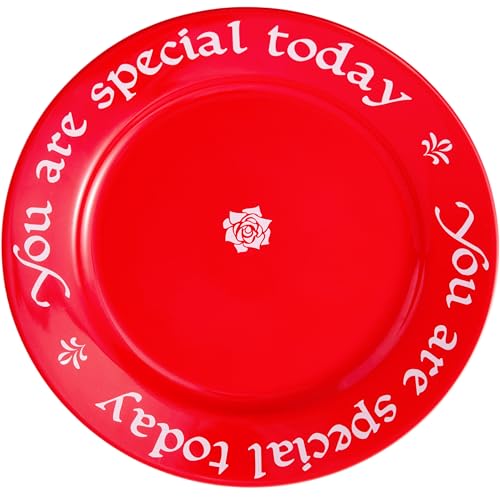 You Are Special Today 10.6-Inch Ceramic Celebration Plate - Red Keepsake