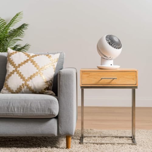 IRIS USA WOOZOO Oscillating Air Circulator Fan with Remote and Timer