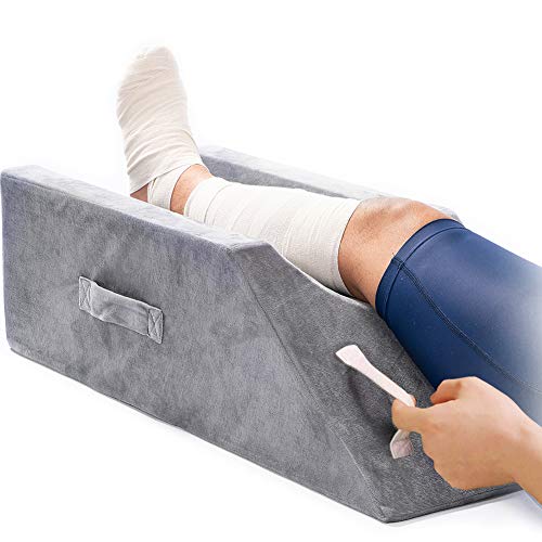 Memory Foam Leg Support Pillow for Recovery & Elevation
