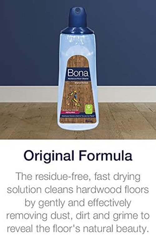 Bona Hardwood Floor Cleaner Cartridge - 6 Pack | 34 Oz. for Effective Cleaning and Shine