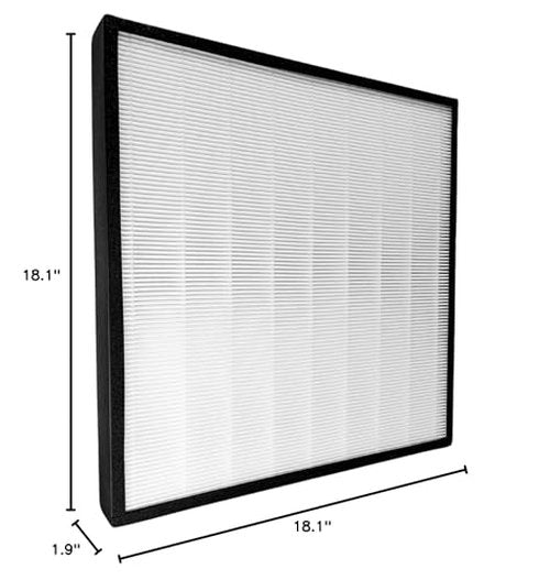 Nispira 1183050K WPPRO2000 Replacement Filter For Whirlpool Whispure Pro 2000 Air Purifier WPPRO2000B WPPRO2000P WPPRO2000M 1 HEPA + 4 Carbon Pre FIlter