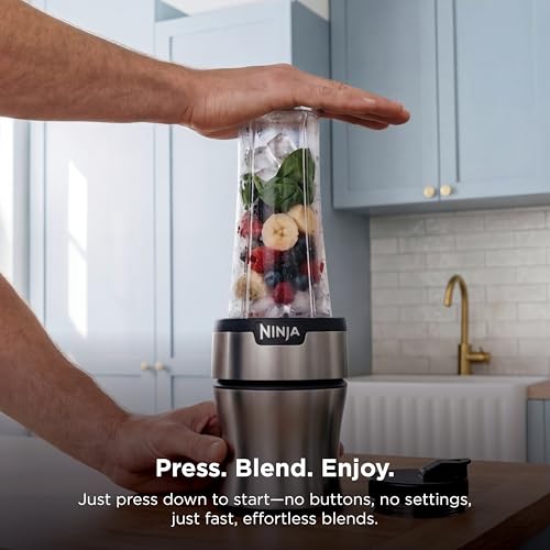 Ninja Nutri-Blender Plus Personal Blender BN301 with Three 20oz Cups and 900-Peak-Watt Motor