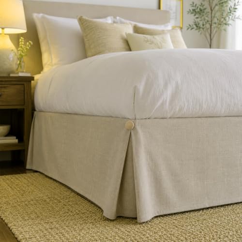 12-Pack Beige Upholstery Twist Pins for Bed Skirts & Headliners