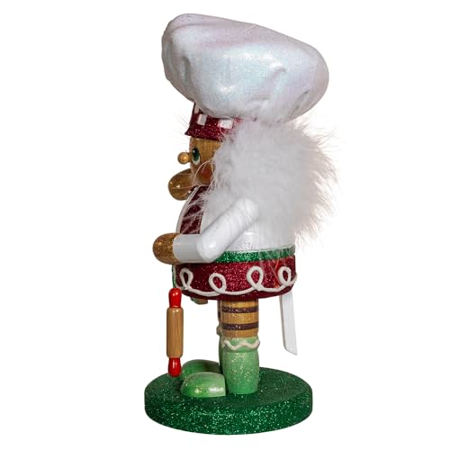 Kurt Adler 10-Inch Hollywood Nutcrackers Gingerbread Baker Boy Nutcracker