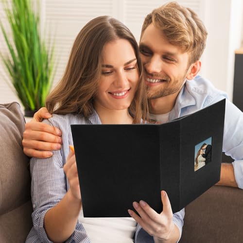 4x6 Photo Album with Linen Cover - 200 Pocket Slip-in Organizer