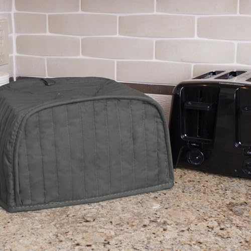 RITZ Universal Toaster Cover - Quilted Dust Protector for 4-Slice Toasters