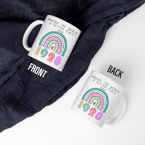SIUNY 1928 98th Birthday Coffee Mug for Women Men - Funny Gift 11oz