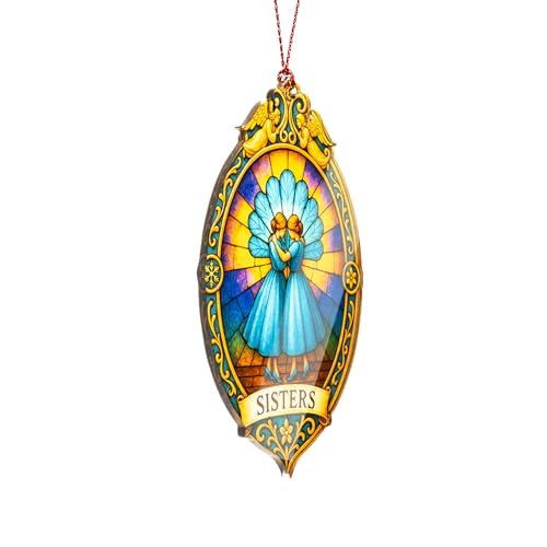DuduCraft Sister Friendship Ornament – Bestie Xmas Decoration Gift, 2026 Edition
