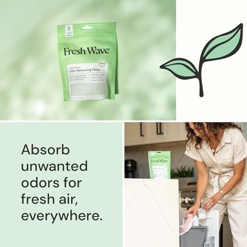 Plant-Based Odor Eliminator Packs - Natural Closet Deodorizer (6-Pack)