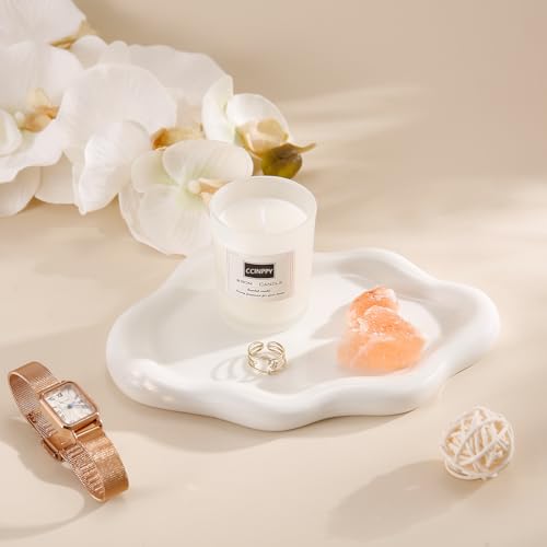 Ceramic Cloud Jewelry Tray Trinket Dish and Key Holder Bowl