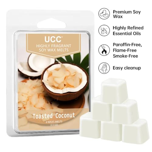 Highly Scented Soy Wax Melts Variety Pack - Natural Plant-Based Cubes (4 Pack)
