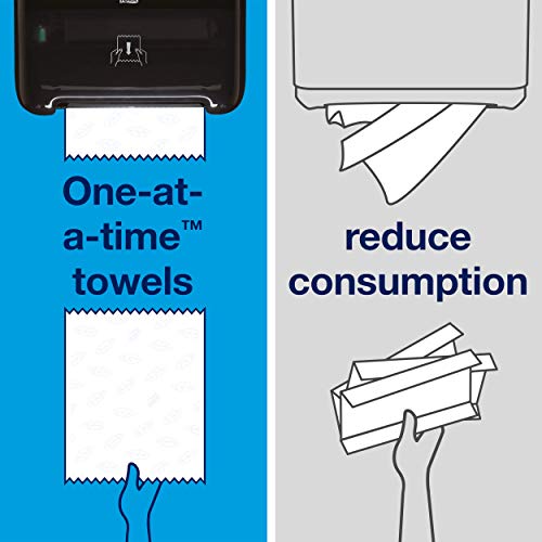 100% Recycled Paper Hand Towel Rolls, 1-Ply Natural (6 Rolls x 700 ft)