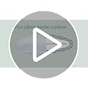 Down-Alternative Bed Pillow for All Sleep Positions - Ergonomic Support