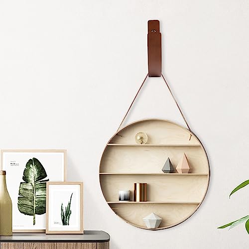 2-Pack U-Shaped Beech Wood Curtain Tiebacks, Wall-Mounted Drapery Hooks