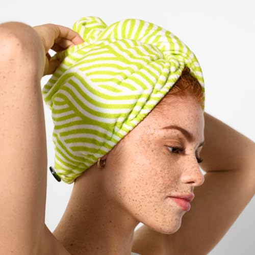 Microfiber Hair Towel Wrap for Curly Hair, Anti-Frizz Hands-Free Design