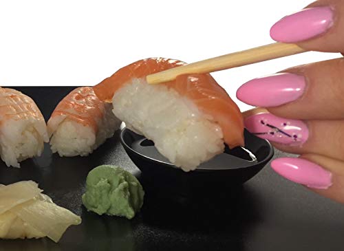 Albino Monkey Disposable Bamboo Chopsticks Long Paper Sleeve 200 Pairs for Sushi & Asian Cuisine