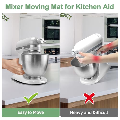 Sliding Tray for 4.5 QT Tilt-Head Stand Mixers | Acrylic Appliance Slider
