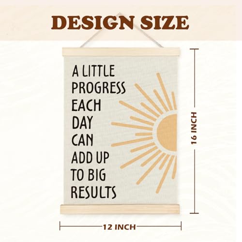Positive Affirmations Wall Art Inspirational Quote Hanging Sign 12x16
