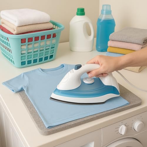 Wool Ironing Mat for Table Top, 11.5 x 14.5 Inch Portable Pressing Pad