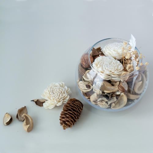 Magnolia Scented Potpourri Bowl Filler with Fragrance Oil, 10 oz