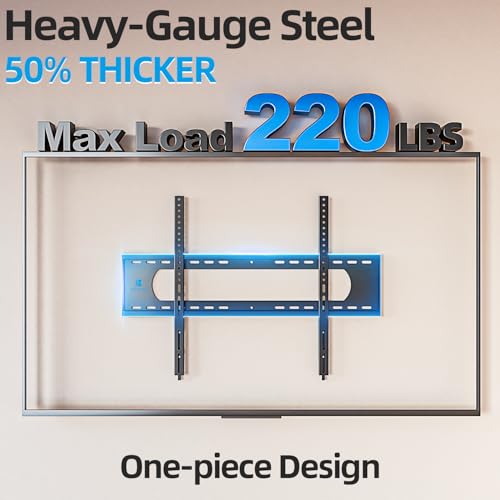 Heavy-Duty Low-Profile TV Wall Mount Bracket for 55-120 Inch TVs