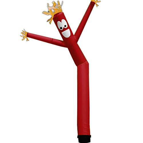 20ft Inflatable Sky Tube Man for Advertising - Giant Waving Arm Puppet, Outdoor Promotional Sign, No Blower Included
