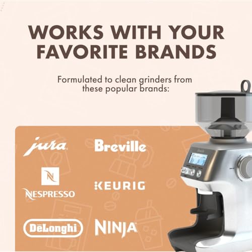 Coffee Grinder Cleaning Tablets (430g) - All-Natural Burr Cleaner