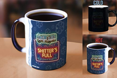 Christmas Vacation Cousin Eddie RV Color Changing Mug 11 oz - Novelty Holiday Drinkware