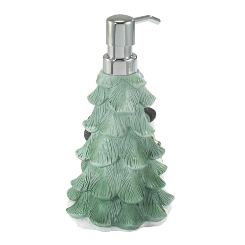Winter Snowman Refillable Lotion Pump Dispenser - Christmas Decor by Avanti Linens