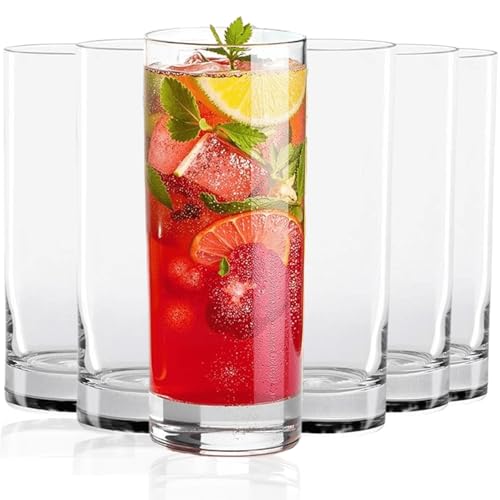 LEMONSODA 15oz Clear Highball Glass Set of 48 - Modern Cocktail Glassware