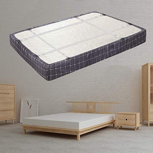 Adjustable Bed Sheet Holder Straps - Set of 4 Elastic Clips