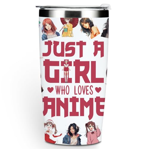 Decohim Inspired Anime Tumbler 20 Oz Coffee Mug Gift for Women Girls — Girl Loves Anime
