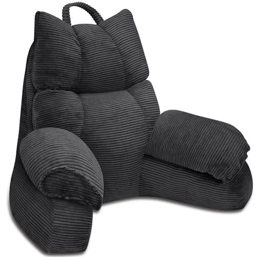 Reading Pillow with Arms - Shredded Memory Foam Back Support