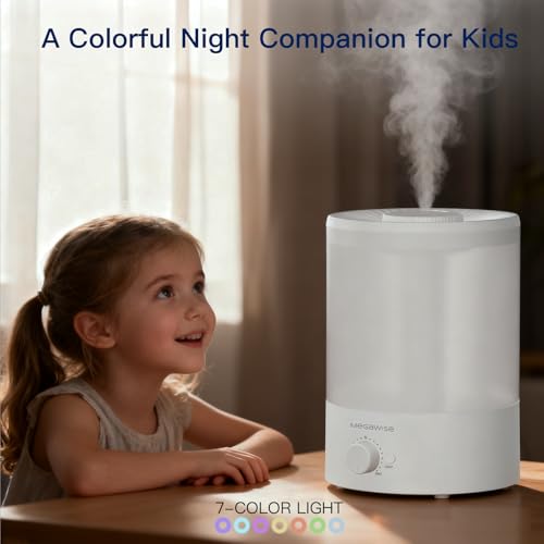 3.5L Ultrasonic Cool Mist Humidifier and Essential Oil Diffuser 2-Pack
