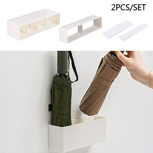 Wall Mounted Umbrella Stand, Drill-Free Adjustable Umbrella Storage Rack