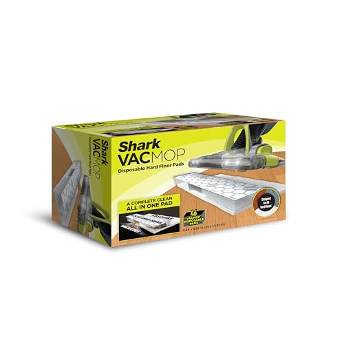 Disposable Hard Floor Pad Refills - 46-Count Multi-Layer Vacuum Mop Pads