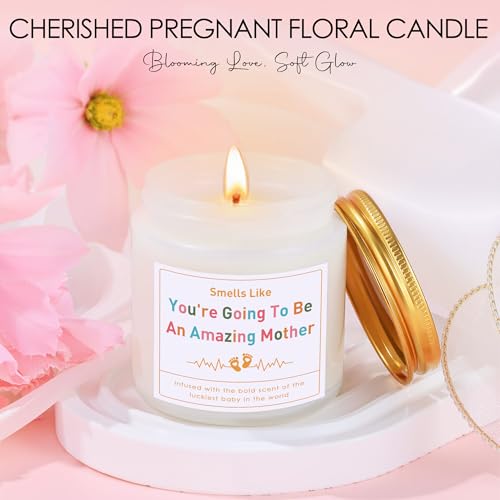 Pregnancy Gift Basket for First Time Mom - 7-Piece Expecting Mother Care Set