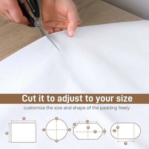 Heavy-Duty Vinyl Table Protector Pad, Waterproof & Heat Resistant 72x54