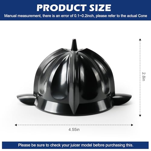 Citrus Juicer Reamer Cone Replacement for ELCJ-1600s 1700s 1900s Series