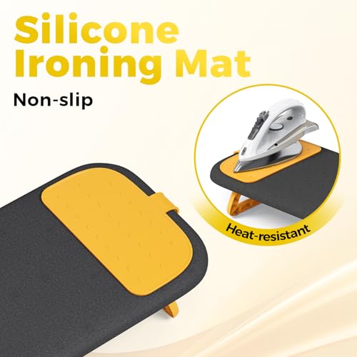 KINGBOARD Small Tabletop Ironing Board 12x32 Foldable Mini Iron Board