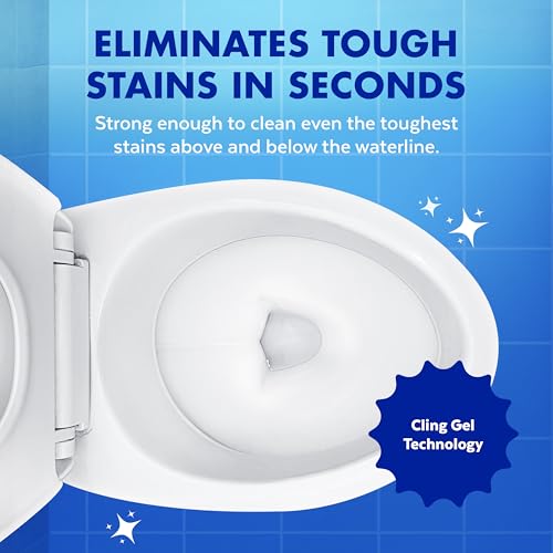 Lysol Toilet Bowl Cleaner Clinging Gel Atlantic Fresh 24 oz - Pack of 2